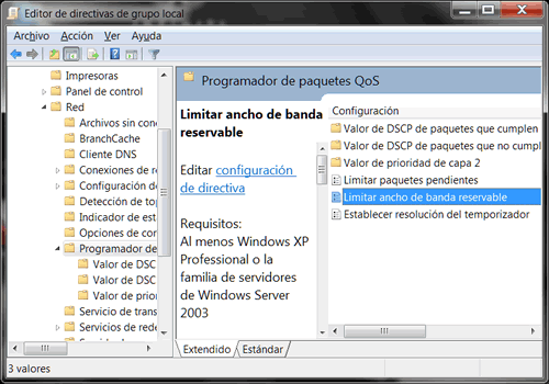 Editor directivas