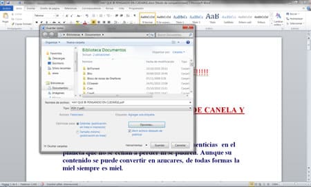 Office en PDF