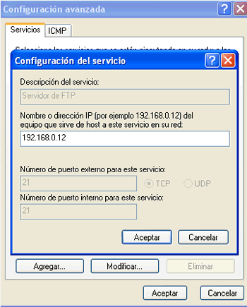 Configuración avanzada
