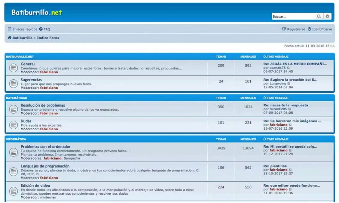 Foros de Batiburrillo