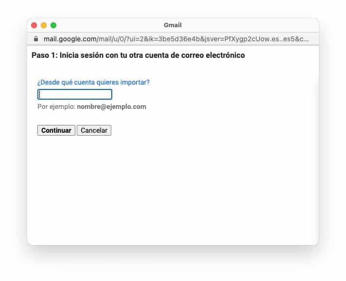 Inicia sesión con otra cuenta